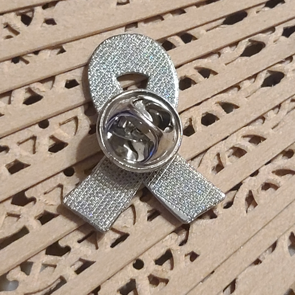 Pink Awareness Ribbon Pin - Picture 2 of 6